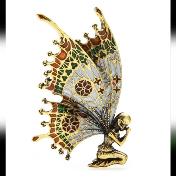 Jewelry - Retro Butterfly Wings Fairy Brooch